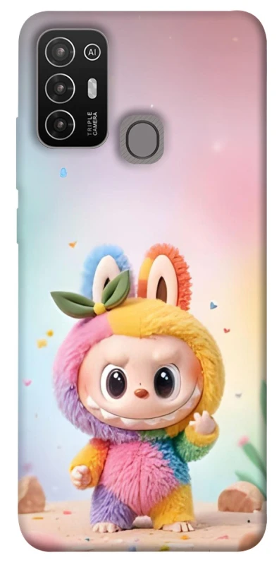 Чохол на ZTE Blade A52 Labubu colored фото 1 з 1