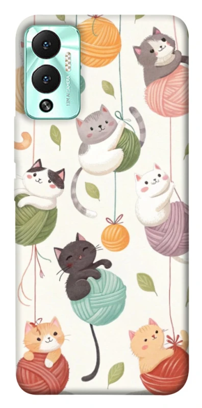 Чехол на Infinix Hot 12 Play Funny Kittens фото 1 из 1