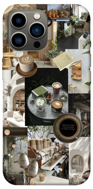 Чохол на Apple iPhone 13 Pro Max (6.7") Coffee collage ver.4 фото 1 з 1