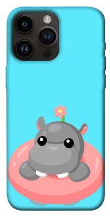 Чехол на Apple iPhone 14 Pro Max (6.7") Adopt Me Hippo Floatie фото 1 из 1