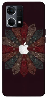 Чехол на Oppo Reno 7 4G Apple logo ver.5 фото 1 из 1