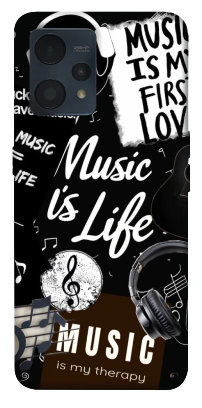 Чохол на Realme 9 4G / 9 Pro+ Music is Life фото 1 з 1