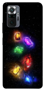 Чехол на Xiaomi Redmi Note 10 Pro Infinity Stones фото 1 из 1