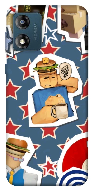 Чохол на Motorola Moto E13 Roblox v2 фото 1 з 1