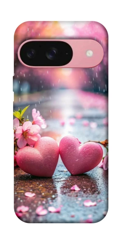 Чохол на Google Pixel 9 Pink heart фото 1 з 1