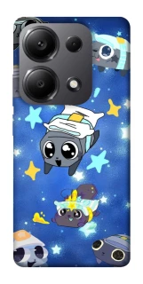 Чехол на Xiaomi Redmi Note 13 Pro 4G Pebble kitten stars фото 1 из 1