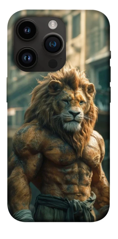 Чохол на Apple iPhone 14 Pro (6.1") Лев фото 1 з 1