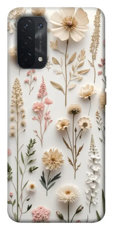 Чохол на Oppo A54 5G / A74 5G Floral design ver.1 фото 1 з 1