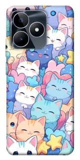 Чехол на Realme C53 Funny Kittens ver.3 фото 1 из 1