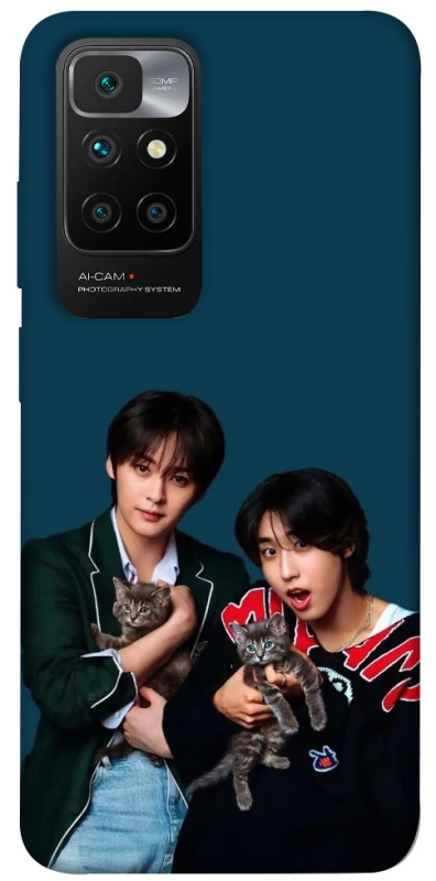 Чохол на Xiaomi Redmi 10 Lee Know and Han - Stray Kids фото 1 з 1