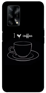 Чехол на Oppo A74 4G Black coffee фото 1 из 1