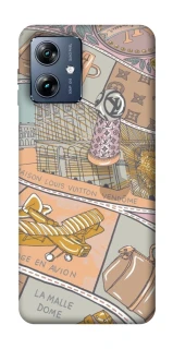 Чехол на Motorola Moto G54 Power Fashion collage ver.2 фото 1 из 1