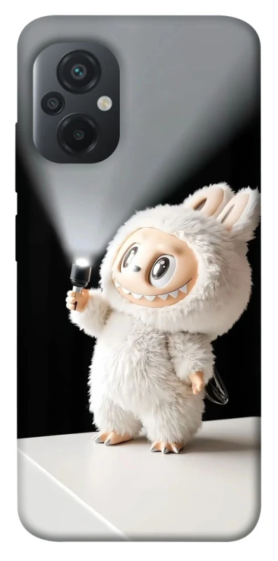 Чохол на Xiaomi Poco M5 Labubu with flashlight ver.2 фото 1 з 1