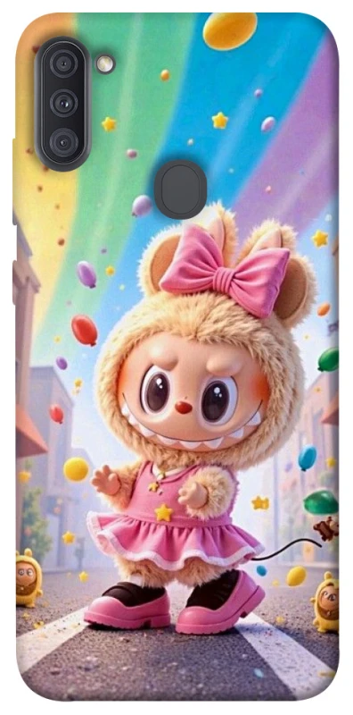 Чохол на Samsung Galaxy A11 Labubu rainbow фото 1 з 1