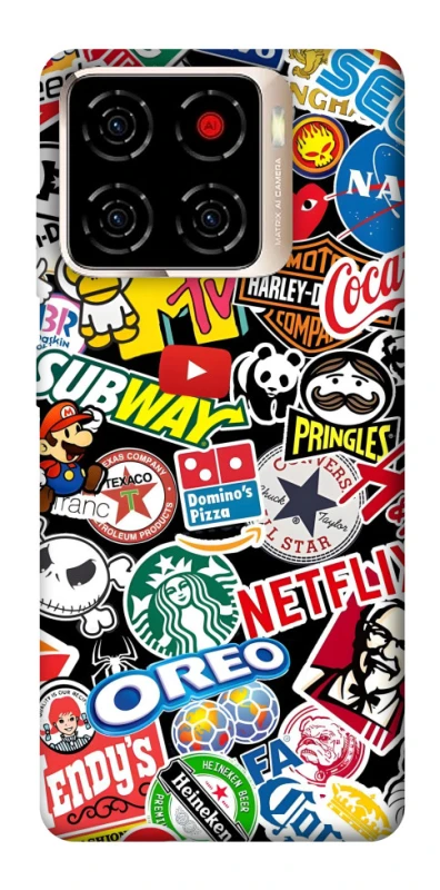 Чохол на ZTE Blade A56 brands фото 1 з 1