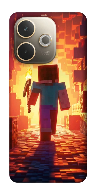 Чохол на Oppo A5 Pro 4G Minecraft adventure фото 1 з 1