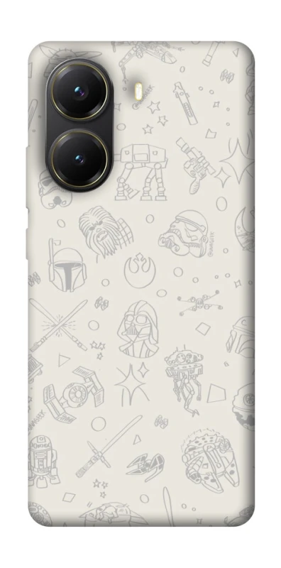 Чохол на Xiaomi Poco X7 Pro Star Wars background ver.1 фото 1 з 1