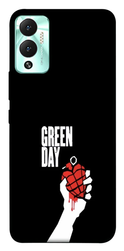 Чехол на Infinix Hot 12 Play Green Day logo фото 1 Чехол на Infinix Hot 12 Play Green Day logo фото 1 из 1