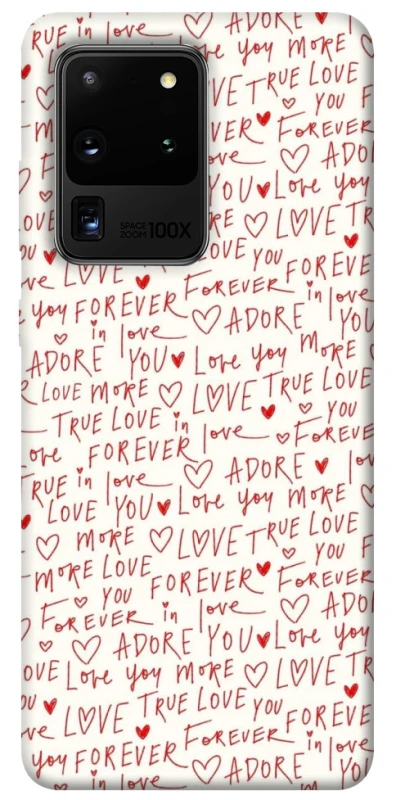Чохол на Samsung Galaxy S20 Ultra Love aesthetic ver.4 фото 1 з 1