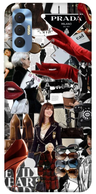 Чохол на TECNO Spark 8P Fashion collage ver.13 фото 1 з 1