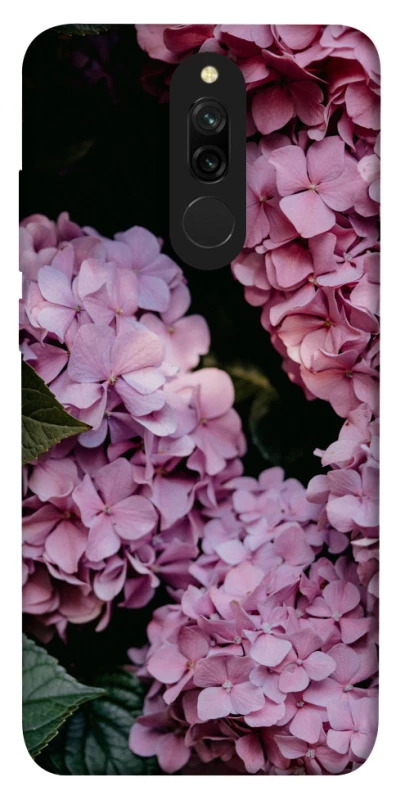 Чохол на Xiaomi Redmi 8 Рожеві гартензії фото 1 з 1