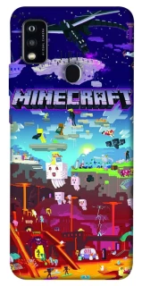 Чехол на ZTE Blade A51 Minecraft world фото 1 из 1