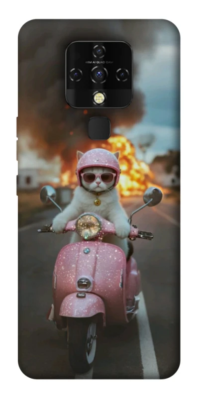 Чохол на TECNO Camon 16 SE Exploding Kittens ver.3 фото 1 з 1