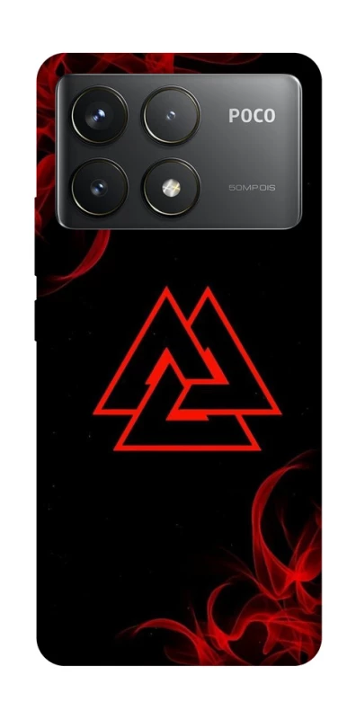 Чехол на Xiaomi Poco F6 Pro Валькнут фото 1 из 1