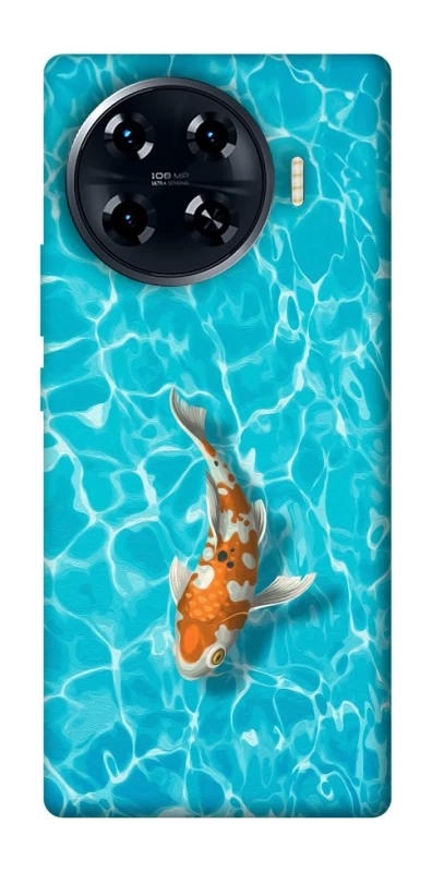 Чехол на TECNO Spark 20 Pro+ Fish фото 1 из 1