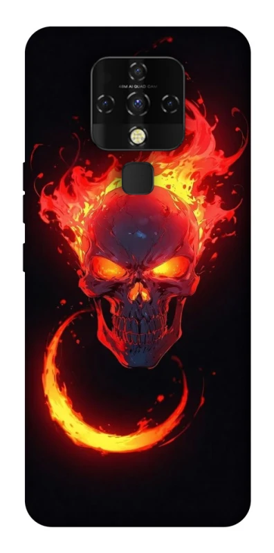 Чохол на TECNO Camon 16 SE Blood Skull фото 1 з 1