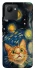 Чехол на Realme C30 paint cat фото 1 из 1