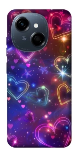 Чохол на TECNO Spark Go 1 Drawn hearts фото 1 з 1