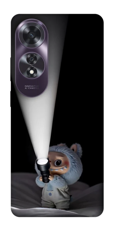 Чохол на Oppo A60 Labubu with flashlight ver.3 фото 1 з 1