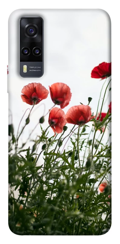 Чехол на Vivo Y31 Поле маков фото 1 из 1