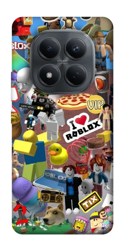 Чохол на Xiaomi Redmi Note 15 Pro 4G Roblox collage ver.5 фото 1 з 1