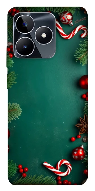 Чехол на Realme C53 Новогодний v35 фото 1 из 1