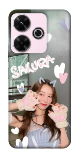 Чохол на Xiaomi Poco M6 4G Sakura - LE SSERAFIM фото 1 з 1