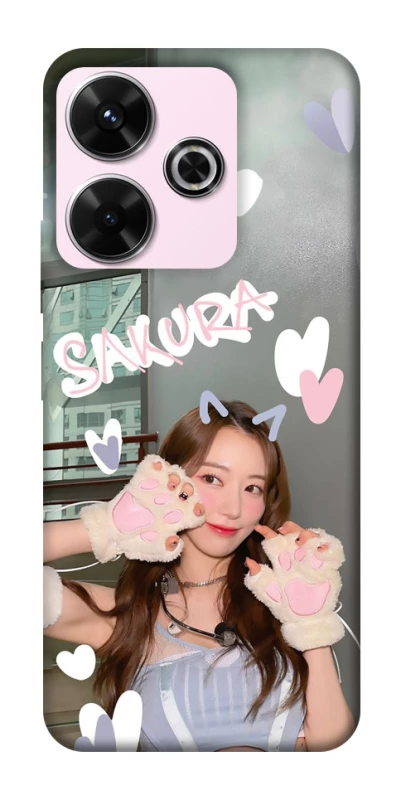 Чохол на Xiaomi Redmi 13 4G Sakura - LE SSERAFIM фото 1 з 1