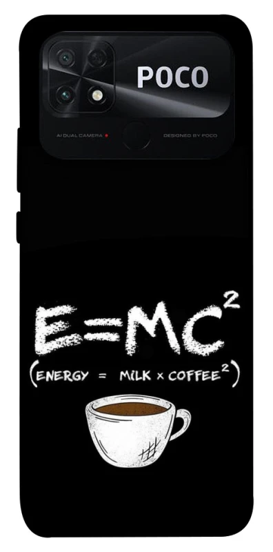 Чохол на Xiaomi Poco C40 Coffee formula фото 1 з 1