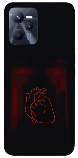 Чехол на Realme C35 Красное сердце фото 1 из 1