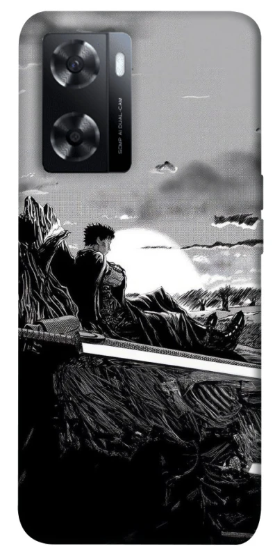 Чехол на Oppo A57s Berserk sunset фото 1 из 1