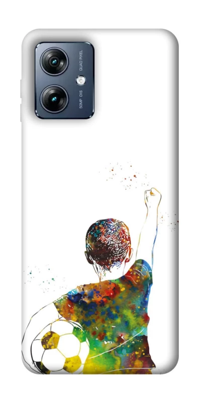 Чехол на Motorola Moto G54 Power Football Kids фото 1 из 1