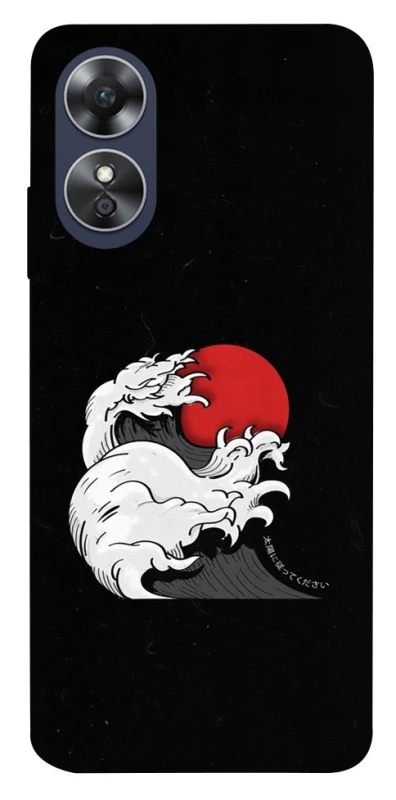 Чехол на Oppo A17 Волны Японии v2 фото 1 из 1