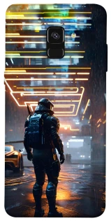 Чохол на Samsung A530 Galaxy A8 (2018) Cyber character фото 1 з 1