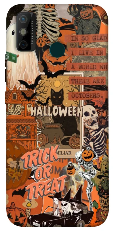 Чохол на TECNO Spark 6 Go Halloween Style ver.3 фото 1 з 1