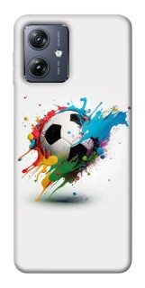 Чохол на Motorola Moto G54 Football Ball ver3 фото 1 Чохол на Motorola Moto G54 Football Ball ver3 фото 1 з 1