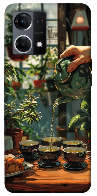 Чехол на Oppo Reno 7 4G Tea time фото 1 из 1