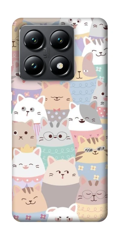 Чохол на Xiaomi 14T Funny Kittens ver.2 фото 1 з 1