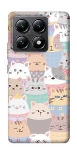 Чохол на Xiaomi 14T Funny Kittens ver.2 фото 1 з 1