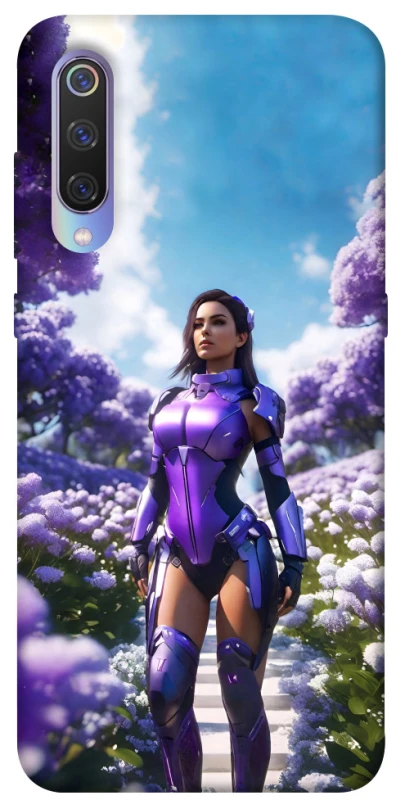 Чохол на Xiaomi Mi 9 Cyber space girl ver.4 фото 1 з 1